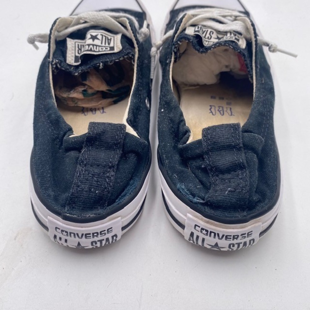 Converse Chuck Taylor All Star Shoreline Sneaker Womens 8.5 Black Canvas Slip On - Picture 7 of 13